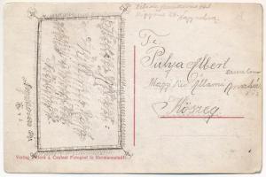 Nagyszeben, Hermannstadt, Sibiu; Első Virág Karnevál, bejárat a parkba. Tittera és Czelnai Fotograf ...