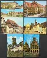 Kb. 100 db MODERN külföldi város képeslap / Cca. 100 modern European town-view postcards