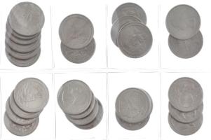 Amerikai Egyesült Államok 2010-2019. 25c (29x) forgalmi emlékkiadások a "Gyönyörű Amerika" sorozatból T:vegyes USA 2010-2019. 25 Cents (29x) circulating commemorative coins from the "America the Beautiful" series C:mixed