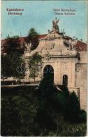 Gyulafehérvár, Alba Iulia; Felső Károly kapu. Schäser Ferenc kiadása / castle gate (EK)
