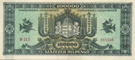 1946. 100.000MP (5x) egymásutáni sorszámmal T:I