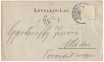 1901 Ada Kaleh, Erinnerung an Ada-Kaleh / Török sziget Orsova alatt. Hairy Hassan kiadása / Turkish ...