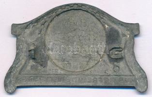 Osztrák-Magyar Monarchia 1915. "Zur Befreiung Lemberg (Lemberg felszabadításáért)" Zn emlé...