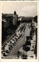 1942 Kolozsvár, Cluj; Deák Ferenc utca / street view (EK)