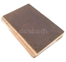 1867 A Vasárnapi Újság 1867-es, hiányos évfolyama. Gazdag fametszetű képanyaggal illusztrált. Rossz állapotban, hiányos gerincű vászon-kötésben, szétvált könyvtesttel, számos kijáró lappal, néhány kijáró lap szélén szakadásokkal, kissé foltos lapokkal, hiányos. Személyes megtekintés javasolt.