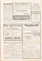 1867 A Vasárnapi Újság 1867-es, hiányos évfolyama. Gazdag fametszetű képanyaggal illusztrált. Rossz ...