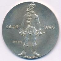 Madarassy Walter (1909-1994) 1976. "II. Rákóczi Ferenc / 1676-1976" jelzett Ag emlékérem (...