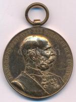 1898. &quot;Jubileumi Emlékérem Polgári Állami Alkalmazottak Számára / Signum memoriae (AVST)&quot; aranyozott bronz kitüntetés mellszalag nélkül T:AU Hungary 1898. &quot;Commemorative Jubilee Medal for the Civil State Officials&quot; gilt bronze decoration without ribbon C:AU NMK 250.