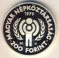 1979. 200Ft Ag "Nemzetközi gyermekév" T:PP