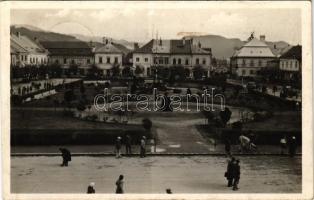 1941 Marosvásárhely, Targu Mures; II. Rákóczi Ferenc tér / square (fl)