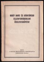 cca 1950 3 szocreál füzet Népi demokráciánk útja, Gerő Ernő elvtárs beszámolója a Magyar Dolgozók Pá...
