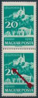 1959 Balaton 20f pár rákelcsíkkal