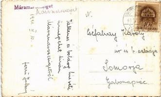 1943 Máramarossziget, Sighetu Marmatiei; Hotel Coroana szálloda és étterem, üzletek / hotel and rest...