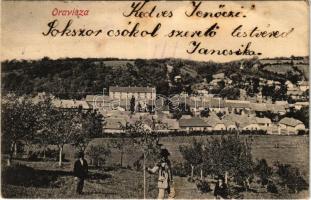 1904 Oravicabánya, Oravica, Oravicza, Oravita; látkép / general view (r)