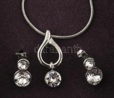 Yves Rocher nyaklánc Swarovski kristállyal, tanúsítvánnyal díszdobozban