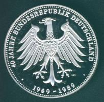 Németország 1989. "Gazdasági csúcstalálkozó" Ag 20g emlékérem T:PP