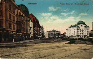 Temesvár, Timisoara; Ferenc József út / street