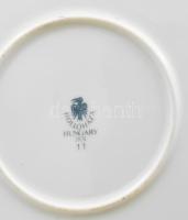 Hollóházi porcelán dísztál II. János Pál pápa portréjával díszítve. Matricás, jelzett, minimális kop...
