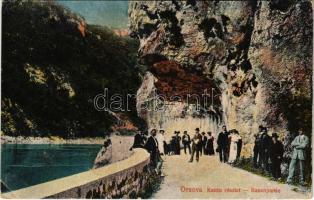 1929 Orsova, Kazán részlet. Vasúti levelezőlapárusítás 22. 1918. / Kazaan gorge (EK)