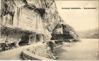 Orsova, Kazán, Széchenyi tábla / Kazaan gorge, monument