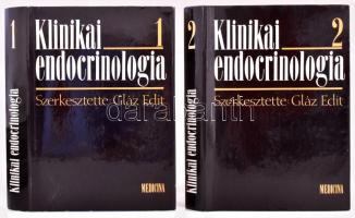 Klinikai endocrinologia I-II. Szerk: Gláz Edit. Medicina, Bp., 1981. Kiadói egészvászon kötés, kiadói papír védőborítóval.