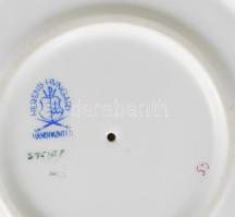 Herendi Apponyi szószos tál. Kézzel festett, jelzett, hibátlan d: 15 cm