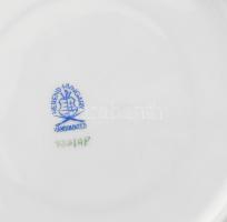 Herendi Apponyi 2 db tányér/ csészelaj. Kézzel festett, jelzett, hibátlan d: 15,5 cm