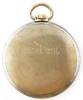 IWC Schaffhausen fém tokos zsebóra jelzett számlap, jelzett szerkezet. d: 48 mm