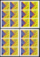 2017-2020 4 db öntapadós levélzáró kisív Sindelfingen Börze