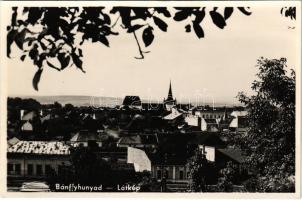 Bánffyhunyad, Huedin; látkép, Bossai Kalapgyár üzlete / general view, shop