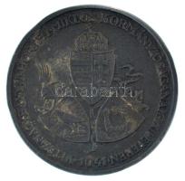 1941. "Délvidéki Emlékérem" Zn emlékérem fül és mellszalag nélkül. Szign.: BERÁN L. T:XF H...