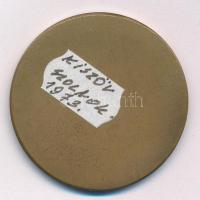 1973. "Szövetkezeti Jubileumi Sportversenyek 1948-1973" bronz emlékérem (45mm) T:XF