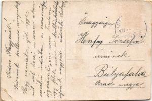 1917 Nagyvárad, Oradea; M. kir. orsz. csendőrségi iskola belső épületei / gendarme school (EK)