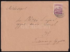 1917 Kolozsvár, meghívó a Kolozsvári Református Kollégium elhunyt tanárai emlékére rendezett gyászün...