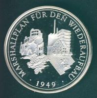 Németország 1989. "Marshall-terv" Ag 20g emlékérem T:PP