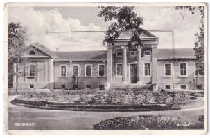 1940 Kecskemét, Múzeum - leporellolap 10 kis képpel