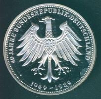 Németország 1989. "Brandt és Stoph találkozása" Ag 20g emlékérem T:PP