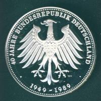 Németország 1989. "Th. Heuss" Ag 20g emlékérem T:PP
