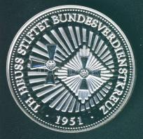 Németország 1989. "Th. Heuss" Ag 20g emlékérem T:PP