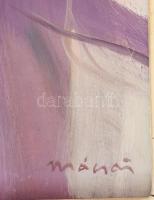 Mácsai István (1922-2005): Női portré - Csibi (Ury Ibolya). Olaj, farost, jelzett. Proveniencia: Ury...