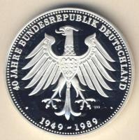 Németország 1989. "NATO-csatlakozás" Ag 20g emlékérem T:PP