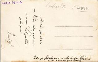 Lublófüred, Lubló-fürdő, Kúpele Lubovna (Ólubló, Stará Lubovna); fürdő / spa, bath, villa. Atelier M...