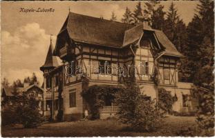 Lublófüred, Lubló-fürdő, Kúpele Lubovna (Ólubló, Stará Lubovna); Hotel / szálloda. Bernat Blayer kiadása / spa, hotel (EK)