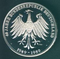 Németország 1989. "Az utolsó bogárhátú autó" Ag 20g emlékérem T:PP