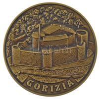 Olaszország DN "Gorizia" kétoldalas bronz emlékérem. Szign.: Giusto E. Roldo (60mm) T:AU Italy ND "Gorizia" two-sided bronze medallion. Sign: Giusto E. Roldo (60mm) C:AU