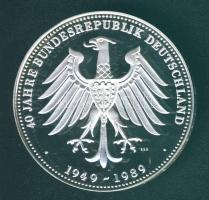 Németország 1989. "A Helgoland-sziget átadása" Ag 20g emlékérem T:PP