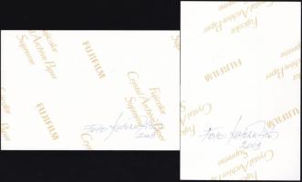 2009 Fotók egy magyar szépségversenyről, 4 db, Katona Miklós fotóművész aláírásával, 10×15 cm