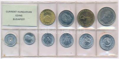 1988. 2f-20Ft (10xklf) érmés forgalmi sor fóliatokban T:UNC Adamo FO21