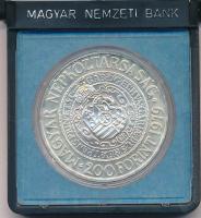 1979. 200Ft Ag "Bethlen Gábor" fekete MNB tokban T:BU Adamo EM58