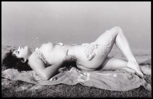 A kagylók istennője, erotikus fotó, 14,5×10,5 cm